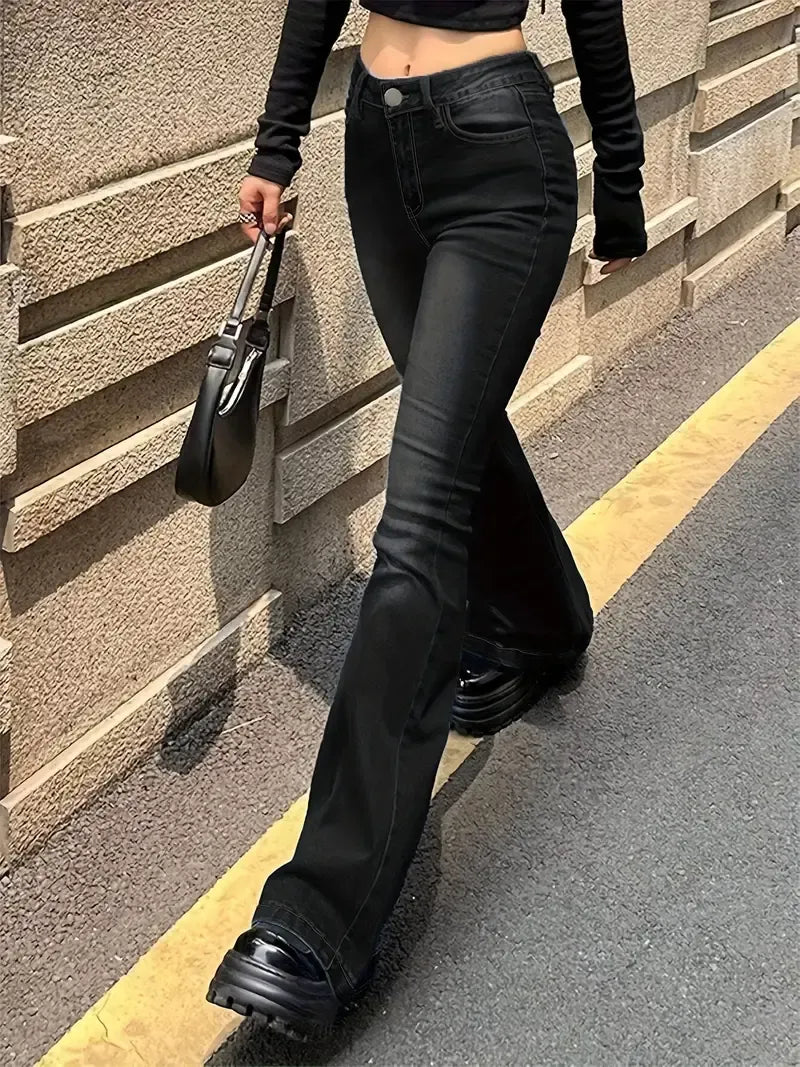 Laura | Calças de Ganga Retro