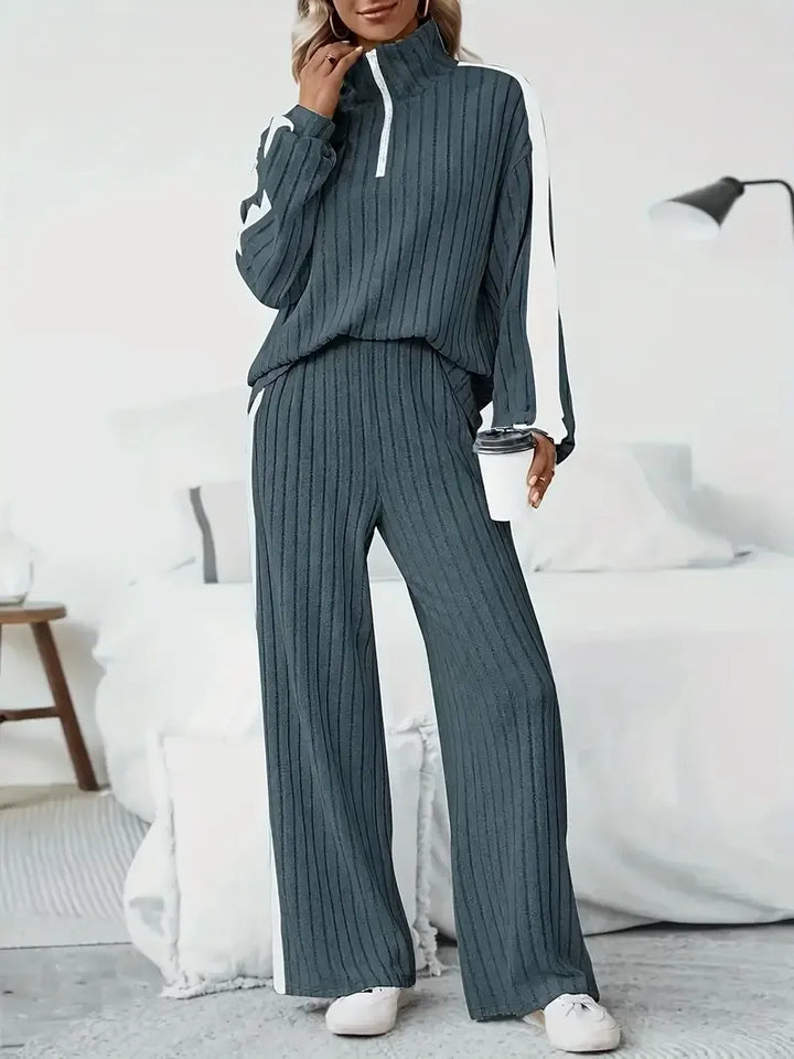 Miriam | Conjunto Canelado Descontraído