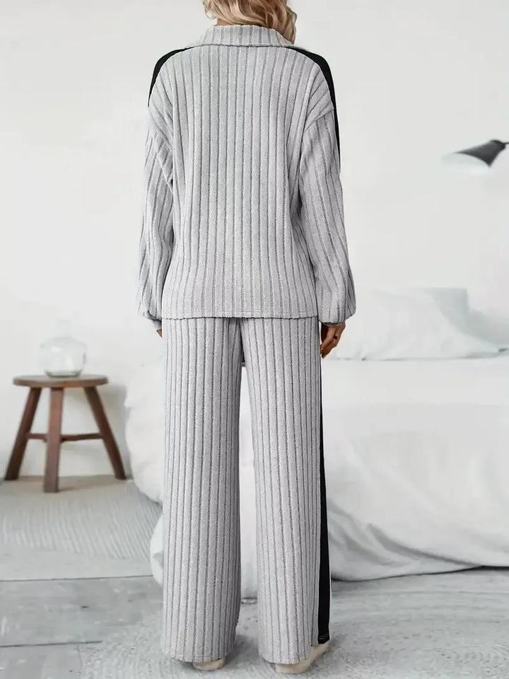 Miriam | Conjunto Canelado Descontraído