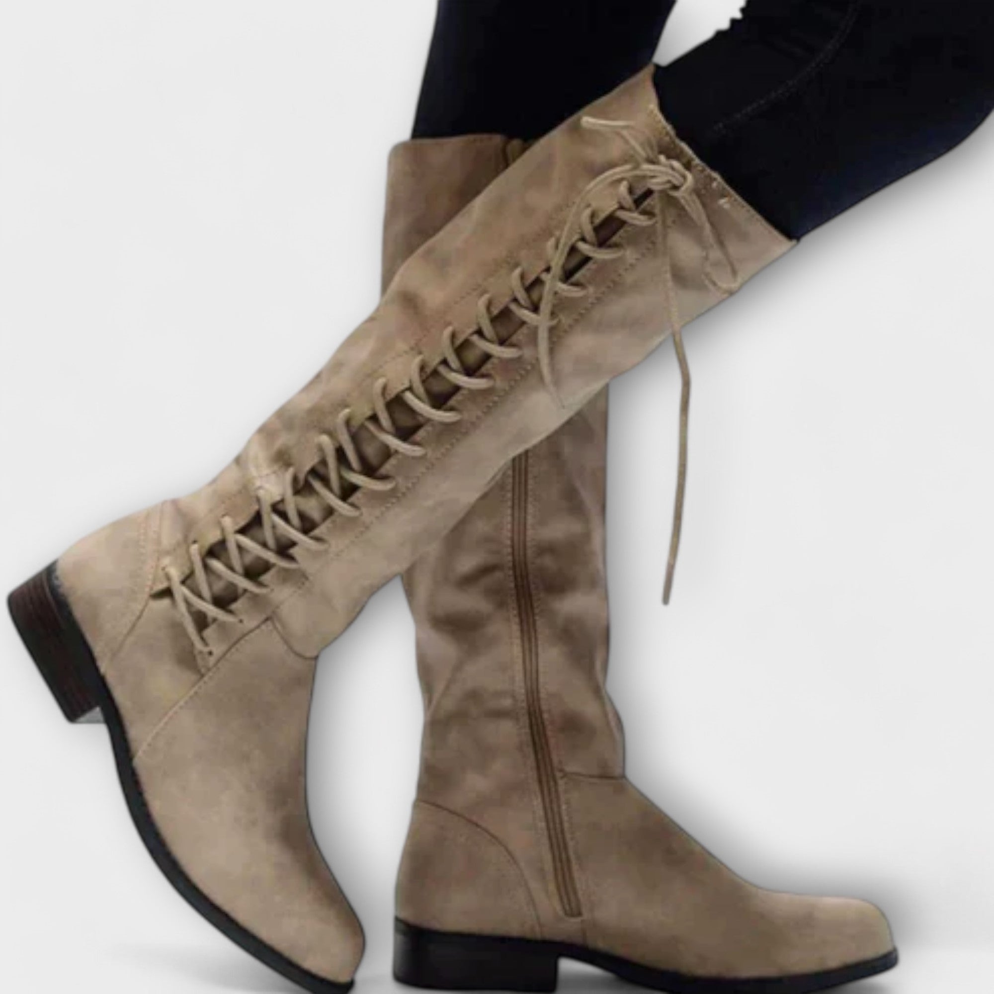 Milenne | Botas Altas com Cordões