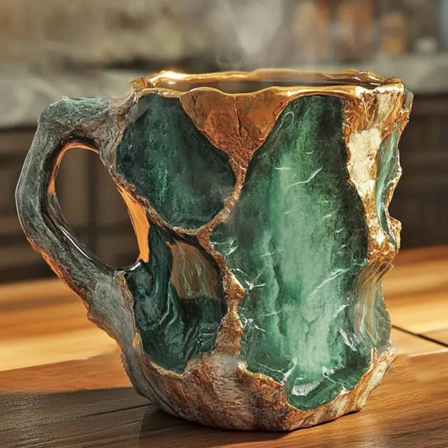 Caneca de Cristais Mineralizados