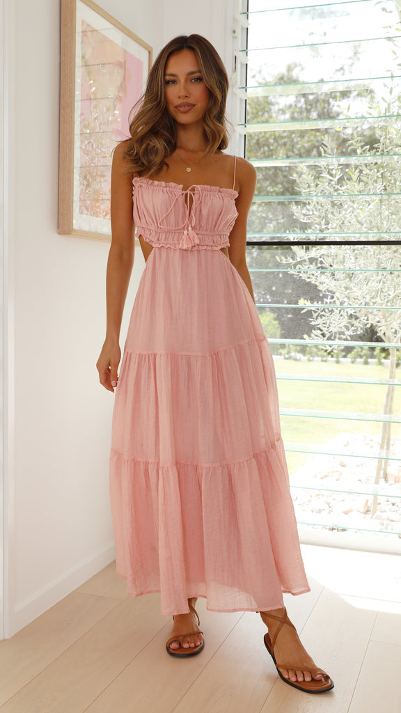 Alda | Vestido midi com alças