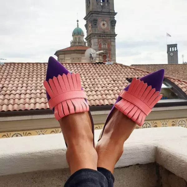 Leiria | Sapatos abertos atrás