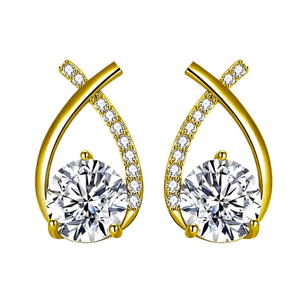 Pendentes Arielle | Ouro branco