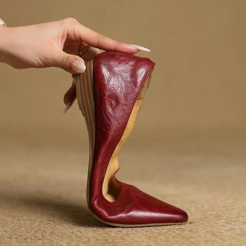 Cambridge | Sabrinas de Couro Genuíno