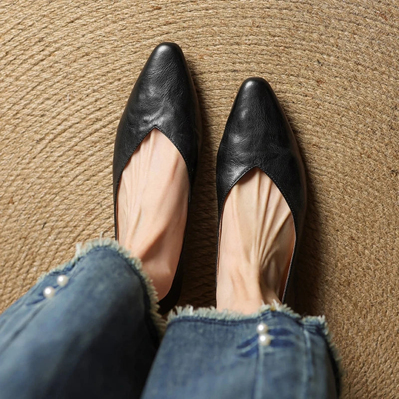 Cambridge | Sabrinas de Couro Genuíno