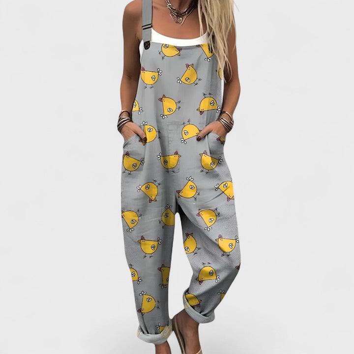 Ana | Confortável e elegante macacão