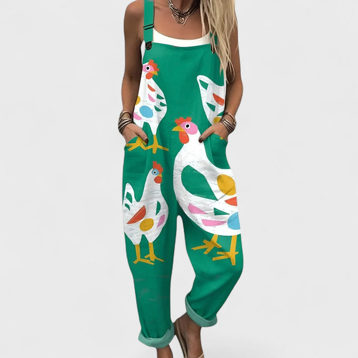 Ana | Confortável e elegante macacão