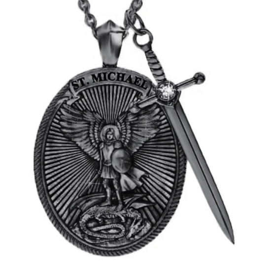 Colar Decorativo Vintage para Homem