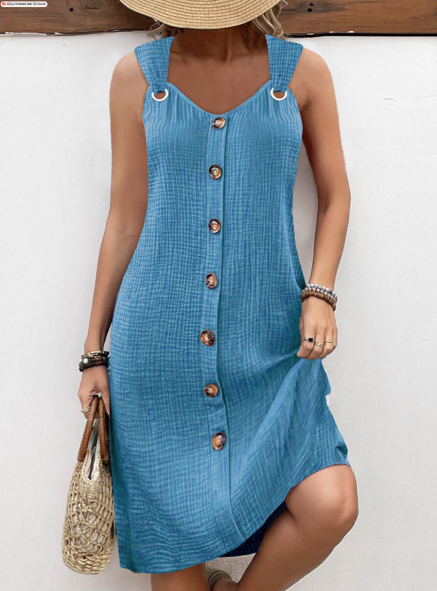 AMANDA - VESTIDO MIDI DE VERÃO