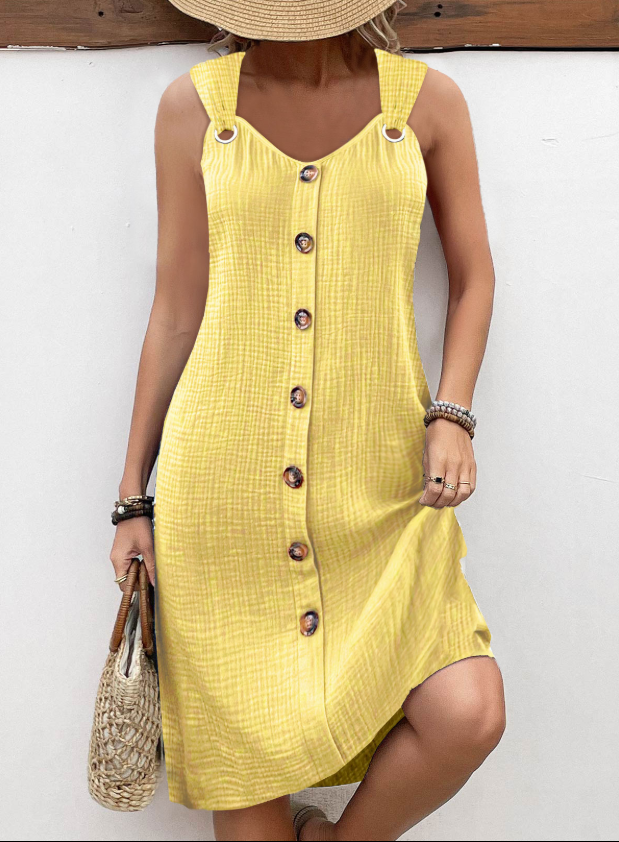 AMANDA - VESTIDO MIDI DE VERÃO