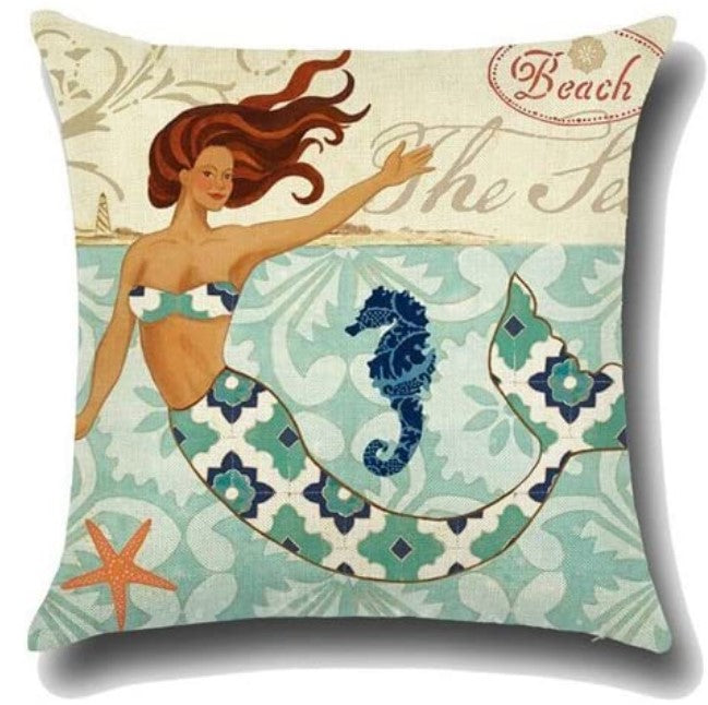 Capa de Almofadas Sereia