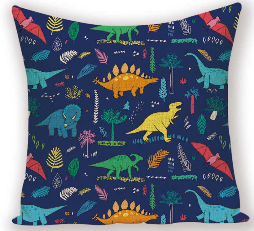 Capa de Almofadas Dino