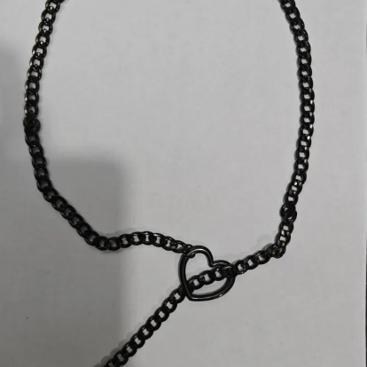 Colar Lara com Coração em Aço Inoxidável
