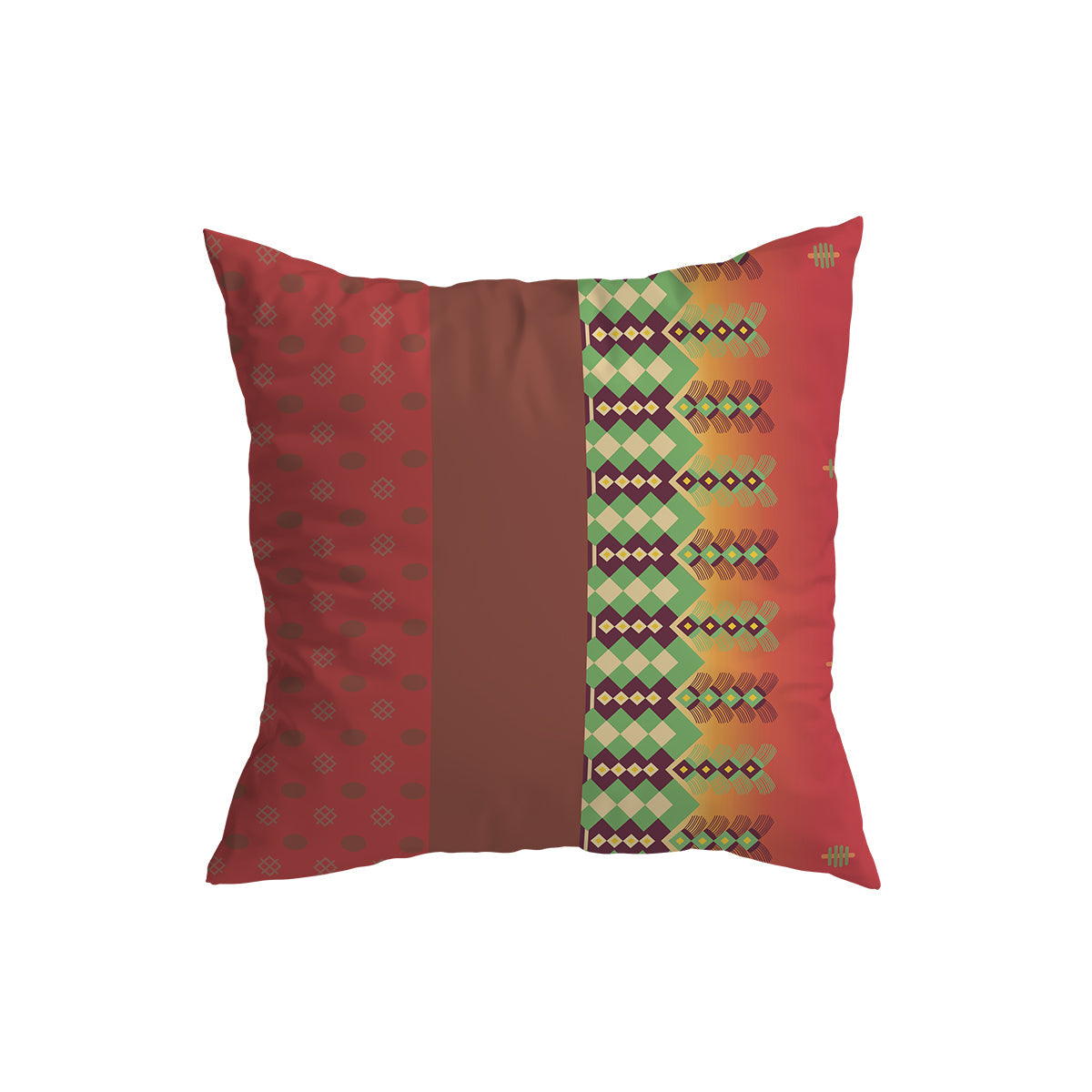 Capa de Almofadas em Patchwork