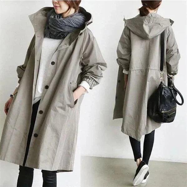 Doroteia | Trench Coat Elegante e Impermeável