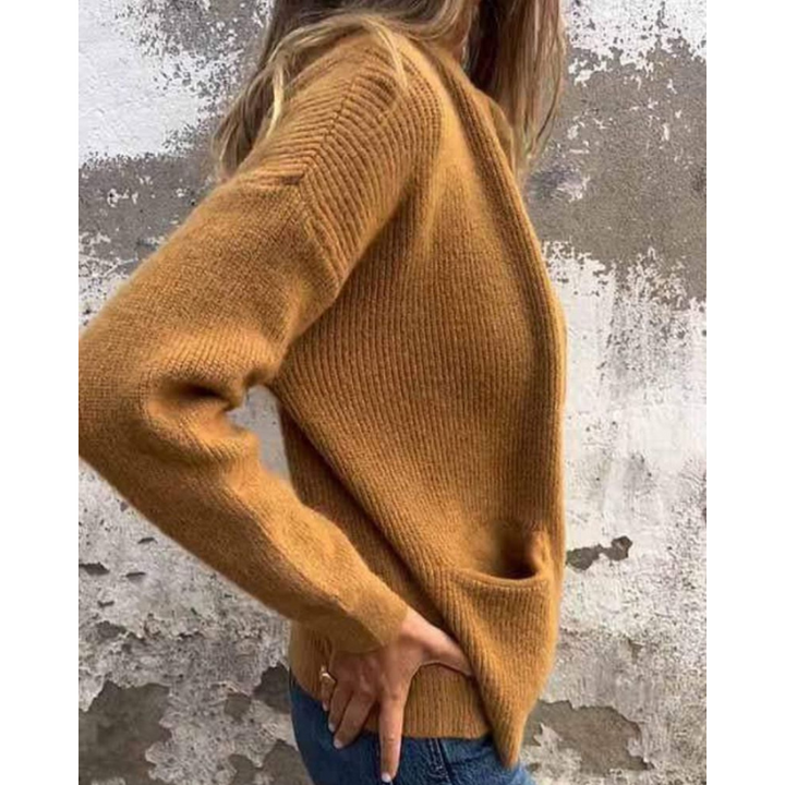 Almira | Casaco de Malha com Bolsos Laterais