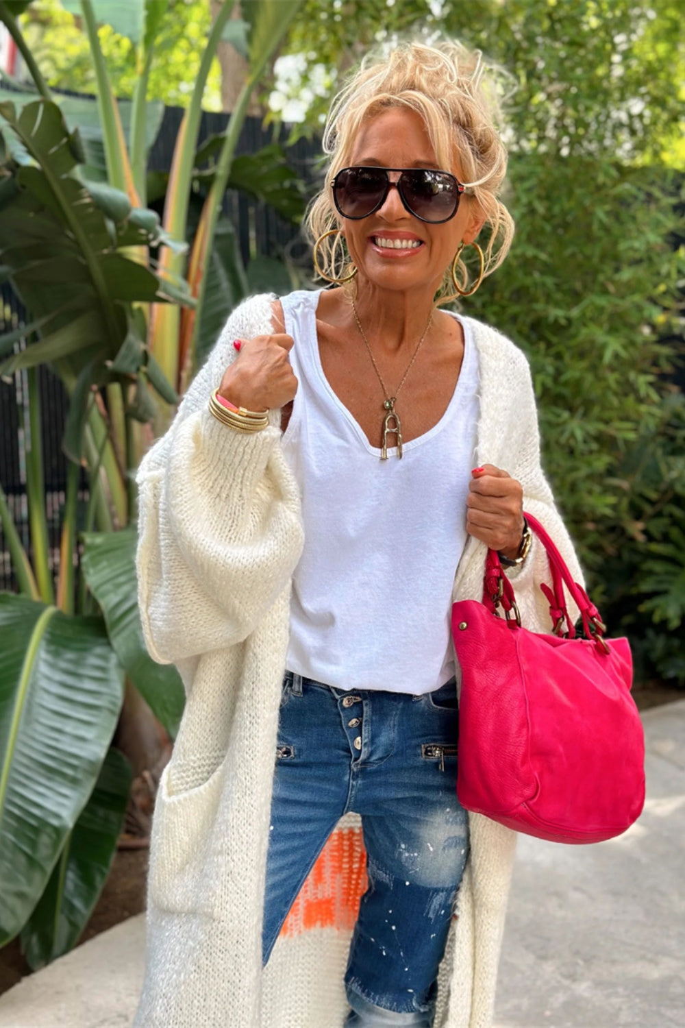 Liliana | Casaco comprido e divertido