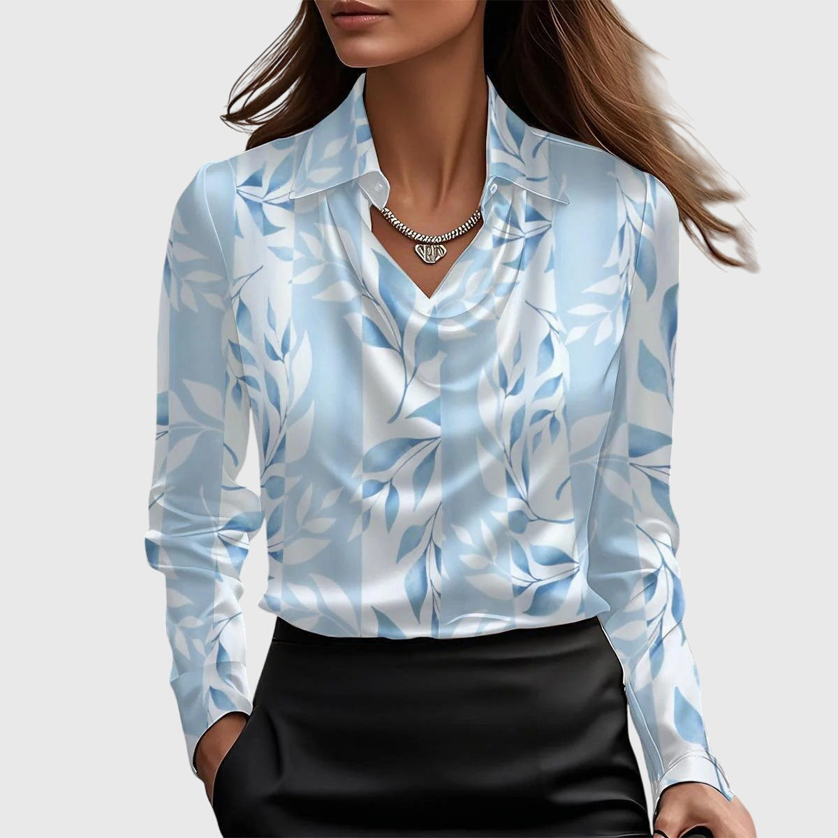 Diana | Elegante Blusa Acetinada