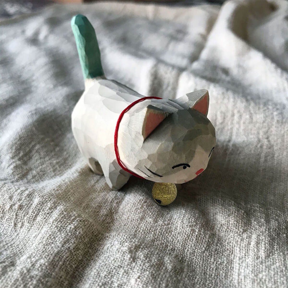 Estatuetas de Gato Esculpidas à Mão