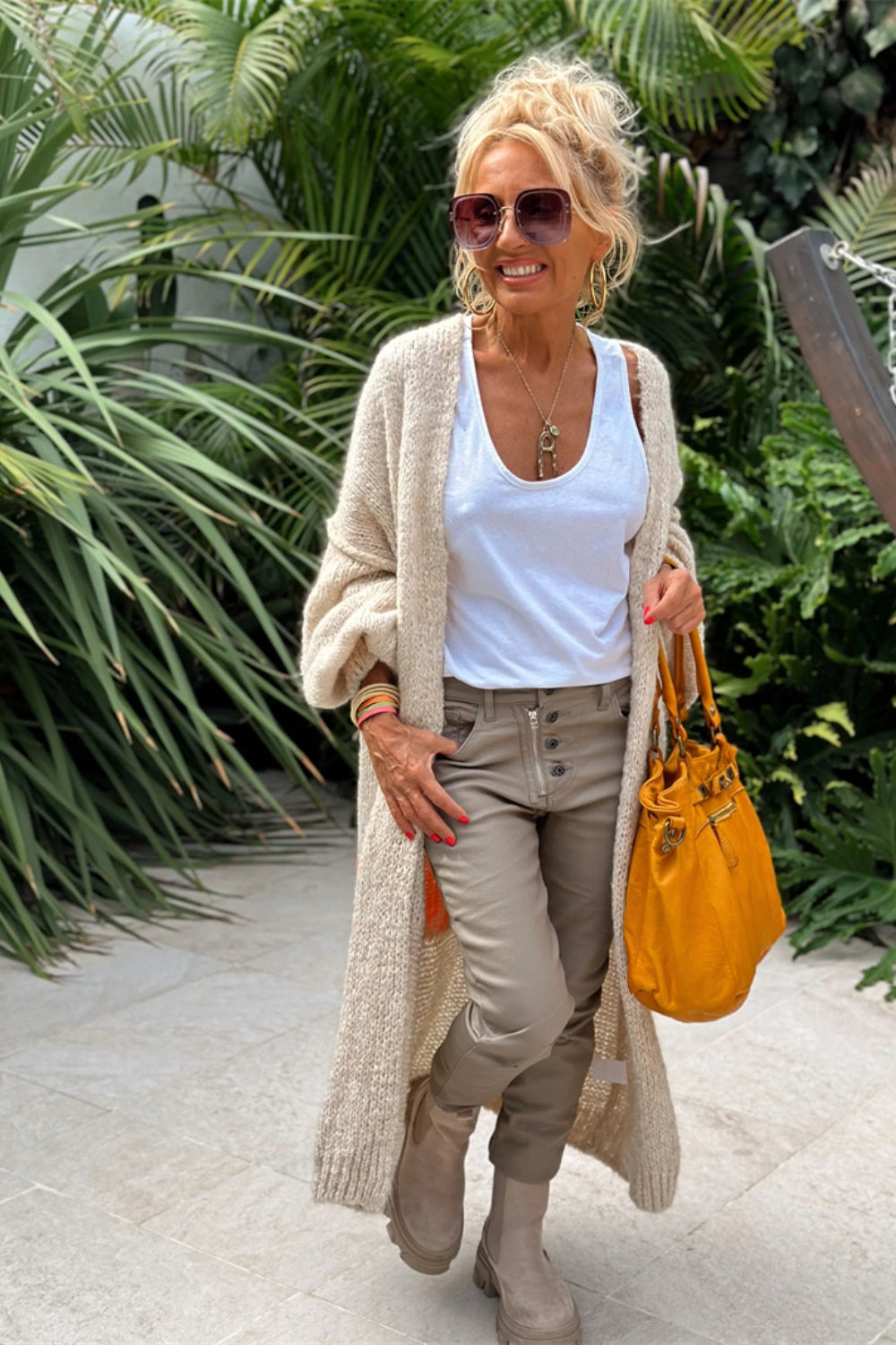 Liliana | Casaco comprido e divertido