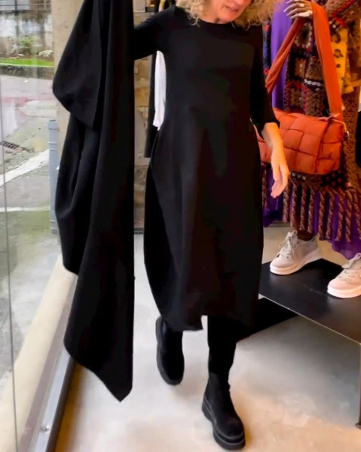 Mena | Vestido clean com bolsos