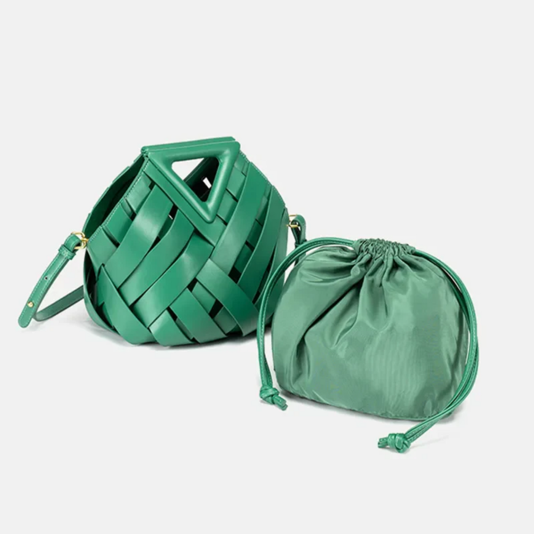 Amélia | Carteira entrelaçada