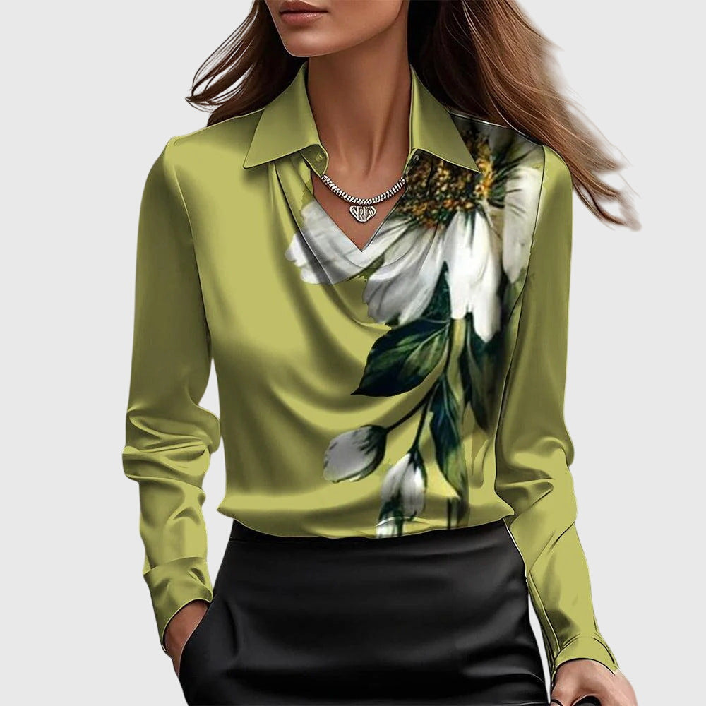 Diana | Elegante Blusa Acetinada