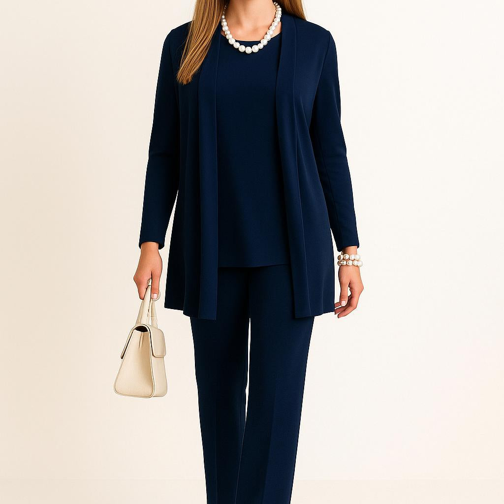 Francisca | Conjunto Casual Elegante de Três Peças