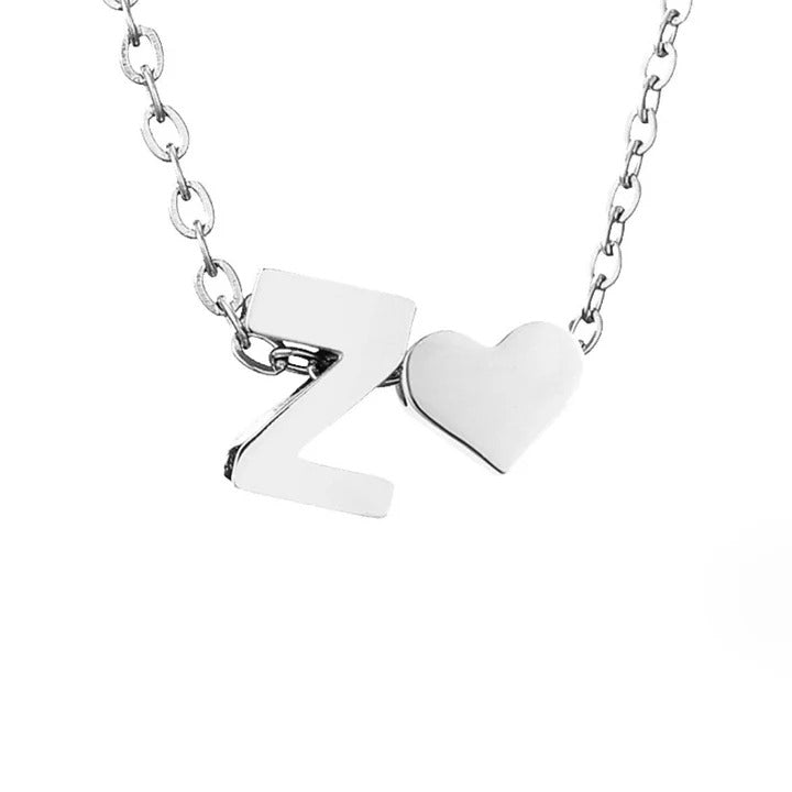 Colar de prata com amor eterno e letra
