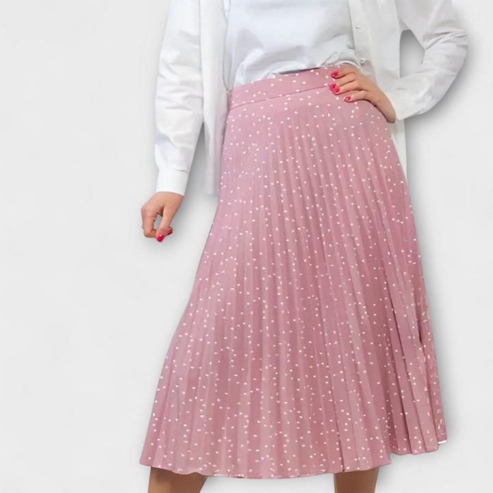 Marina – Saia com estampado de bolhas