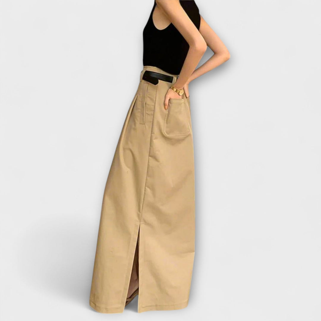 Milena – Falda de algodón oversized