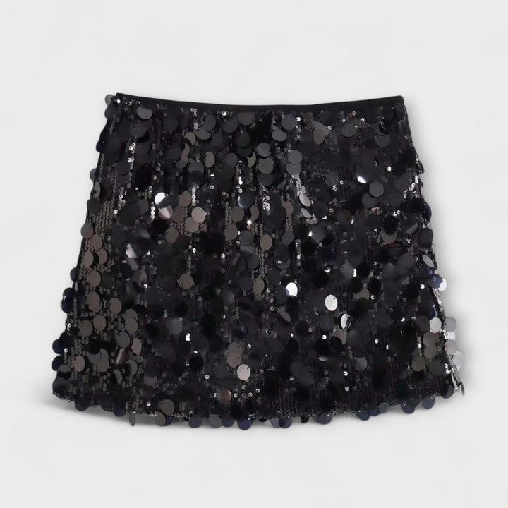 Sofia – Falda Mini de Lentejuelas
