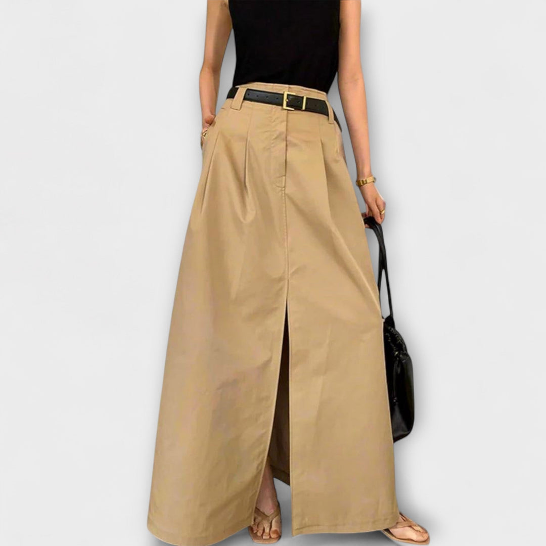 Milena – Falda de algodón oversized