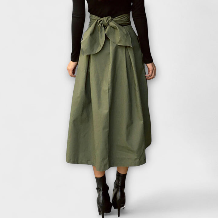 Romina – Falda de cintura alta