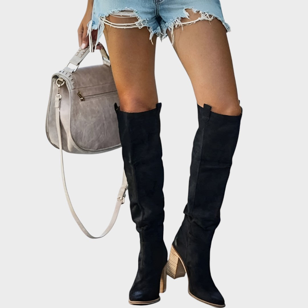 Diane | Botas Altas de Camurça