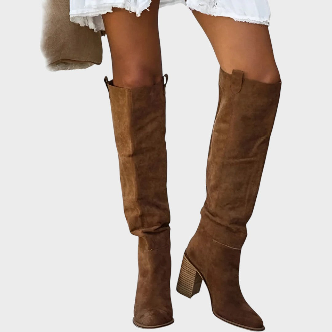 Diane | Botas Altas de Camurça