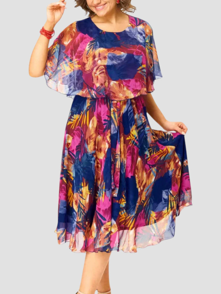 Bernarda | Vestido estampado muito chique