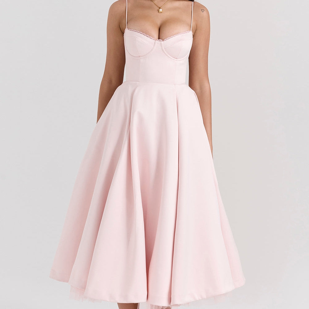 Pamela | Vestido curto com corpete