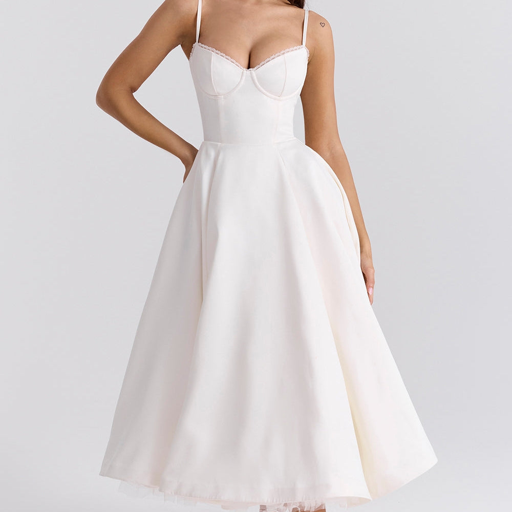 Pamela | Vestido curto com corpete