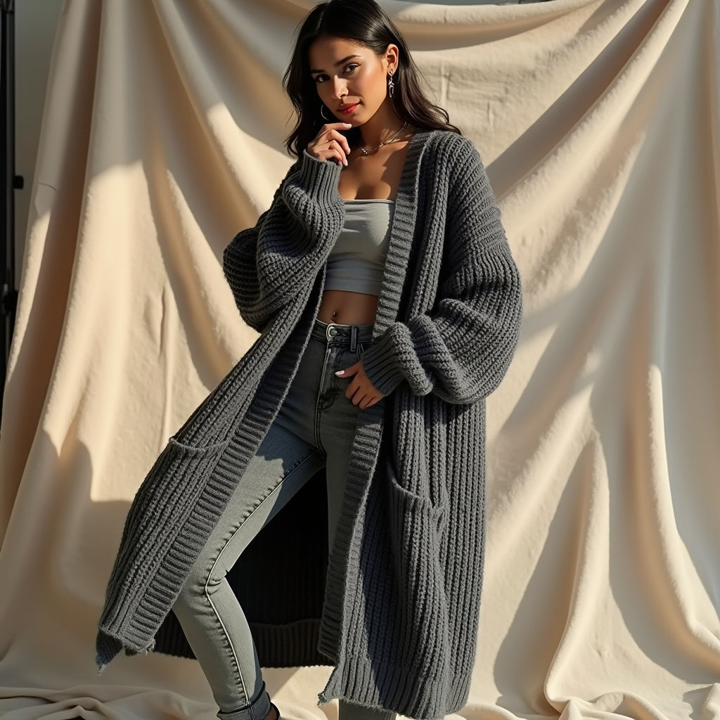 Célia | Cardigan em malha