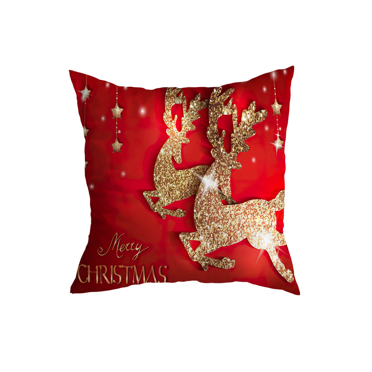 Capa de Almofadas Vermelhas de Natal