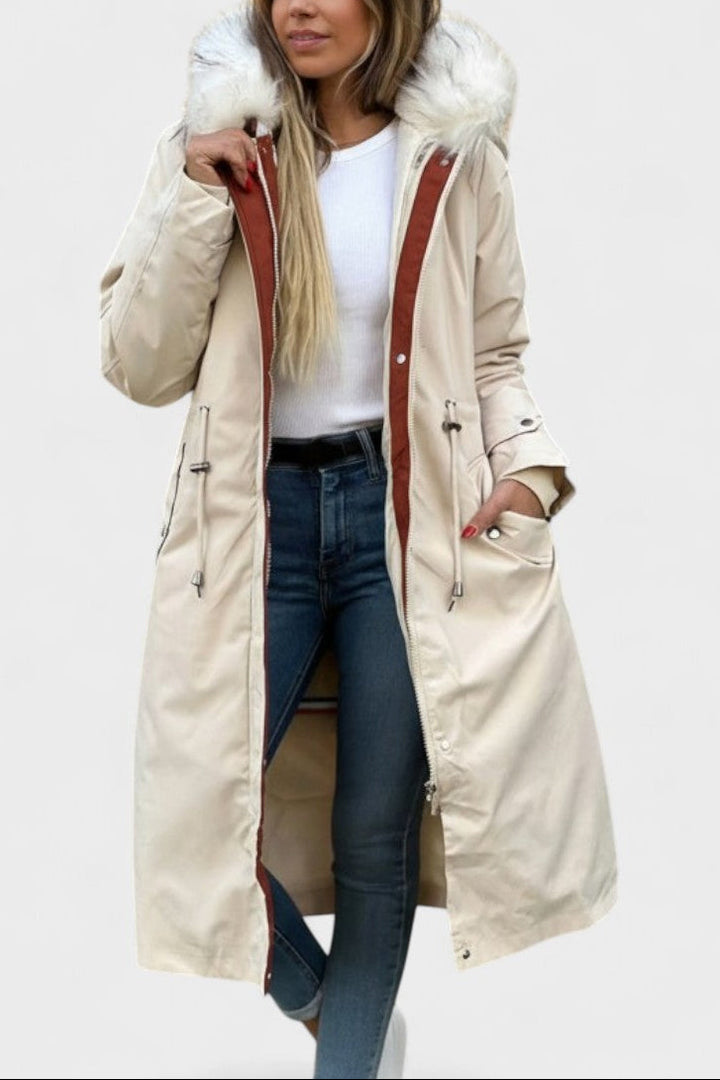 Gilda | Casaco Comprido com Capuz