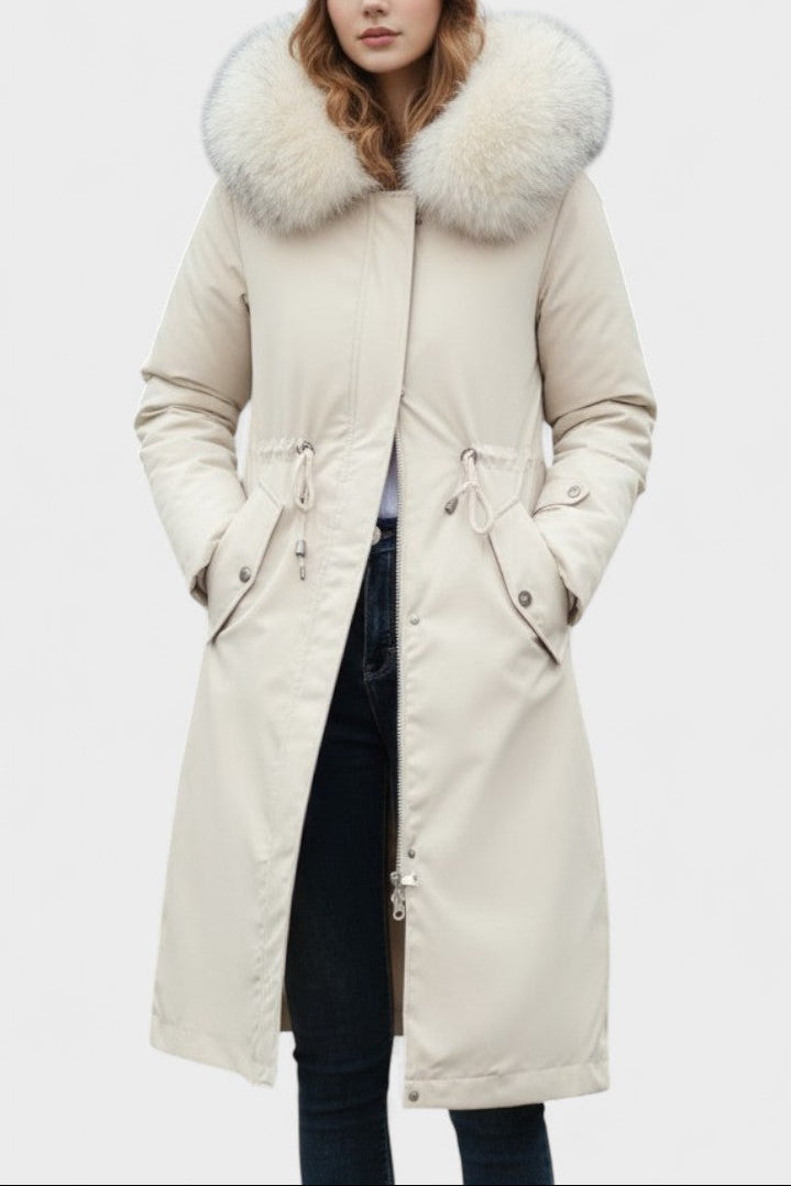 Gilda | Casaco Comprido com Capuz