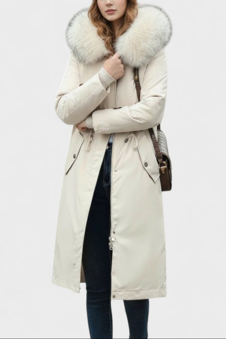 Gilda | Casaco Comprido com Capuz