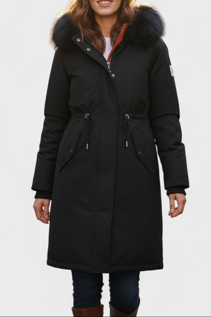 Gilda | Casaco Comprido com Capuz